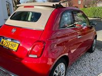 tweedehands Fiat 500 1.2 Lounge cabrio rood APK 03/2025