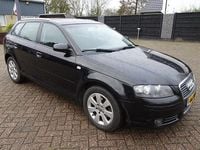 Occasion Audi A3 Attraction 105 PK (77 kW) 2007 Zwart Hatchback