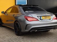 Occasion Mercedes CLA200 AMG line 156 PK (114 kW) 2018 Grijs, metallic lak Sedan