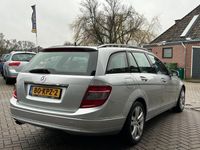 tweedehands Mercedes 180 C-KLASSE EstateK Aut. Half Leer Navi Bluetooth Park.Sens Clima Cruise NAP NL-Auto Dealeronderhouden!