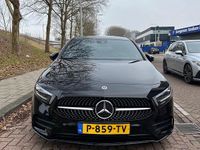 Occasion Mercedes A180 AMG line 136 PK (100 kW) 2022 Zwart Sedan