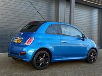 Occasion Fiat 500C 80 PK (58 kW) 2014 Blauw (metallic) Cabriolet