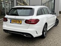 tweedehands Mercedes 180 C-KLASSE EstateBusiness Solution AMG | NL Auto/1e Eig./Navi/Camera/Clima/Cruise/Pano Dak