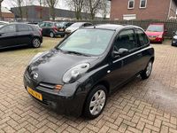 Occasion Nissan Micra Tekna 80 PK (58 kW) 2003 Zwart (metallic) Hatchback