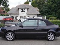 Occasion VW Golf Cabriolet Highline 116 PK (85 kW) 2001 Zwart Cabriolet