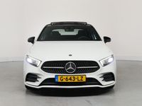 tweedehands Mercedes A200 Business Solution AMG | 1e Eigenaar! | Dealer Onderhouden! | Open Dak | Sportstoelen | LED | Wide Screen | Camera | Stoelverwarming | Navi | Clima Epe!