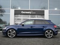 tweedehands Audi A3 Sportback S3 2.0 TFSI Quattro 301 pk Estoril Blue Pano RS-zetels Bang&Olufsen Full-LED Camera