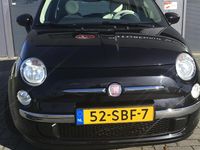 Occasion Fiat 500 Lounge 86 PK (63 kW) 2011 Zwart Hatchback
