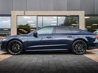 Occasion Audi A7 Sportback S-Line 245 PK (180 kW) 2019 Blauw, metallic lak Hatchback