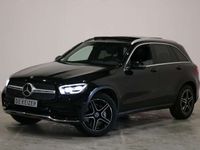 tweedehands Mercedes GLC300 4MATIC Premium Plus AUT. AMG LINE PANORAMA SFEER.