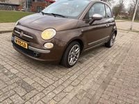 Occasion Fiat 500 101 PK (74 kW) 2009 Bruin Cabriolet