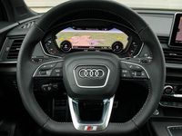 tweedehands Audi Q5 55 TFSI e Quattro Competition Pro Line S S-Line 367pk Automaat 1e|Panoramadak|Virtual Cockpit|Kuipstoelen|LED Matrix|Black
