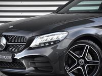 tweedehands Mercedes 180 C-KLASSE EstateBusiness Solution AMG | Panoramadak | Nightpakket | Trekhaak | DAB |