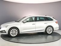 tweedehands Skoda Octavia Combi Combi Business Edition Plus 1.5 eTSI 150pk DSG Automaat Panoramadak Adaptive cruise control Navigatie Achteruitrijcamera Elektrische achterklep Airco Stoelverwarming Parkeersensoren Stuurwiel verwarmd