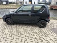 Occasion Fiat Seicento S 54 PK (39 kW) 2003 Zwart Hatchback