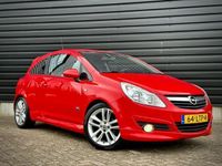 tweedehands Opel Corsa 1.4-16V 101PK! OPC LINE AIRCO|PDC|CRUISE|LEER