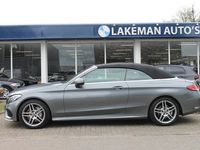 tweedehands Mercedes 200 C-KLASSE CabrioletAMG Line Ambition Greyline Huurkoop Inruil APK Garantie