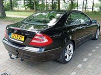 Occasion Mercedes CLK200 Elegance 163 PK (119 kW) 2003 Zwart Coupé