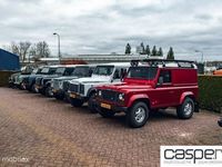 tweedehands Land Rover Defender 2.5 Tdi 90" Hard Top | Rood | Dakrek