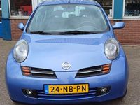 Occasion Nissan Micra Tekna 80 PK (58 kW) 2003 Blauw (metallic) Hatchback