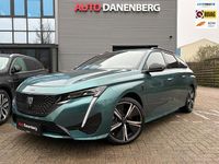 Occasion Peugeot 308 SW GT 131 PK (96 kW) 2021 Groen Stationwagen
