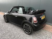 Occasion Mini One Cabriolet Pepper 98 PK (72 kW) 2010 Zwartmidnightblack metallic Cabriolet