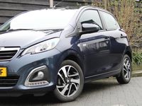 tweedehands Peugeot 108 1.0 VTi 70PK Allure ETG Automaat 5DRS Trekhaak t.b.v. fietsendrager, Airconditioning, Audio, Lichtmetalenvelgen