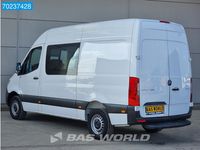 tweedehands Mercedes Sprinter 314 CDI Nwe model Dubbel Cabine Airco Cruise Doka Euro6 10m3 Airco Dubbel cabine Cruise control