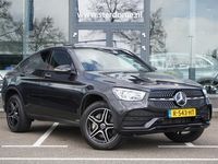 tweedehands Mercedes E300 GLC-KLASSE Coupé -4MATIC Business Solution AMG l Elektrische Trekhaak l Schuifdak l Stoelverwarming l Camera l Tempomaat l l Houten interieur lijsten l Sfeerverlichting l