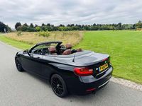 Occasion BMW 218 Luxury Line 136 PK (100 kW) 2017 Zwart Cabriolet