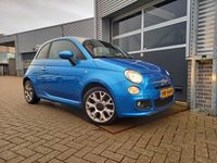 Occasion Fiat 500S Sport 82 PK (60 kW) 2015 Blauw, metallic lak Hatchback