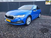 Occasion Skoda Octavia Business Line 2022 Blauw Stationwagen