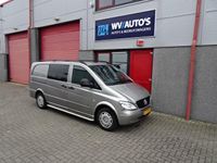 tweedehands Mercedes Vito 111 CDI 320 Lang DC luxe airco marge bus !!!!!!!!!