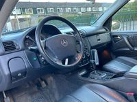 tweedehands Mercedes ML350 M-klasse LPG G3 2004 facelift! 7-persoons! Leer! X