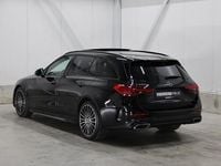 Occasion Mercedes C220 AMG line 200 PK (147 kW) 2024 Zwart Stationwagen