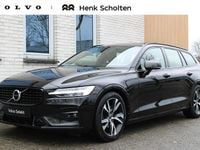 Occasion Volvo V60 R-Design 163 PK (119 kW) 2021 Zwart (metallic) Stationwagen