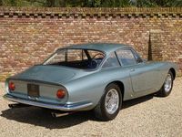 tweedehands Ferrari 250 GT Lusso Excellent condition throughout, "Red Book" Classiche certification, Finished in Celeste metallizzato over black leather interior, Restoration by "Bacchelli & Villa" / "Sportauto Dienna and interior by "Luppi-senior",
