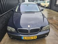 Occasion BMW 750 366 PK (269 kW) 2008 Blauw Sedan