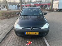 Occasion Opel Corsa Elegance 90 PK (66 kW) 2003 Zwart Hatchback