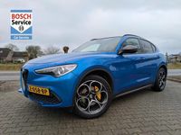 Occasion Alfa Romeo Stelvio Tech Edition 281 PK (206 kW) 2020 Blauw SUV