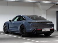 Nieuw Porsche Taycan Black Edition 2025 Blauw Sedan