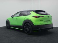 tweedehands Mazda CX-30 2.0 e-SkyActiv-X Luxury i-Activesense automaat met aero pack | Wasabi Green Wrap