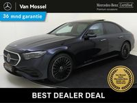 Occasion Mercedes E300 AMG line 313 PK (230 kW) 2025 Blauw Sedan