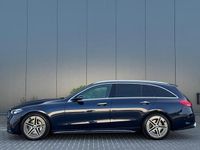 Occasion Mercedes C180 AMG line 170 PK (125 kW) 2022 Blauw Stationwagen