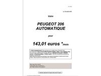 Occasion Peugeot 206 75 PK (55 kW) 2004 Grijs Sedan