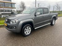 tweedehands VW Amarok 2.0TDI Dubbelcabine Airco Cruisecontrol Trekhaak 4X4 lees tekst