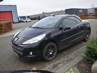 Occasion Peugeot 207 CC 120 PK (88 kW) 2010 Zwart Cabriolet