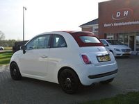 tweedehands Fiat 500C 0.9 TwinAir Lounge airco half leder inruil mogelijk nap