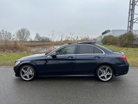 Occasion Mercedes C180 AMG 156 PK (114 kW) 2016 Blauw Sedan