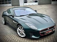 tweedehands Jaguar F-Type Coupé 3.0 V6 R-Dynamic / ¨BRG metallic¨ / Red inte